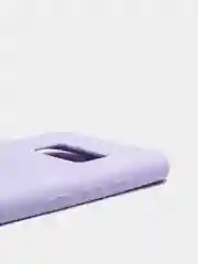 Лавандовый защитный силиконовый чехол Silikone Cover для Samsung S8 PLUS