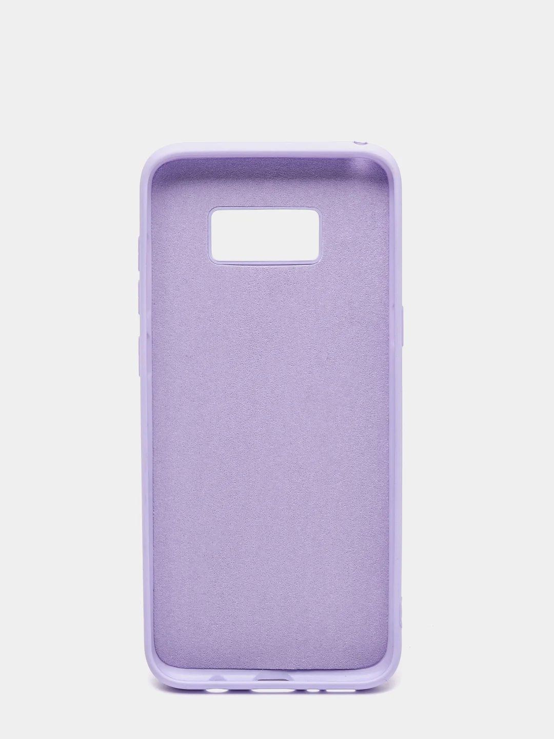 Лавандовый защитный силиконовый чехол Silikone Cover для Samsung S8 PLUS