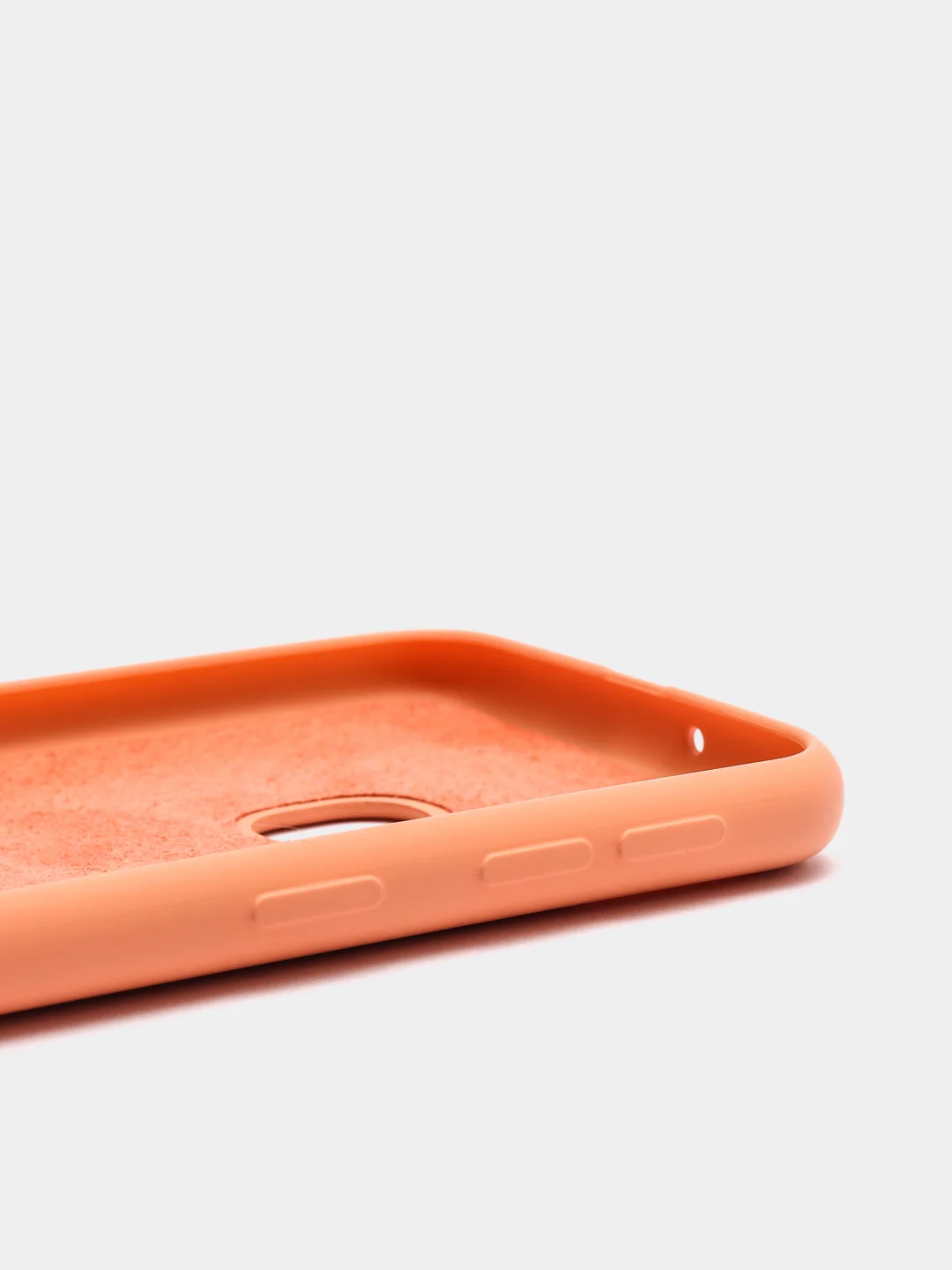 Пастельно-коралловый защитный силиконовый чехол Silikone Cover для Samsung A40