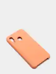 Пастельно-коралловый защитный силиконовый чехол Silikone Cover для Samsung A40