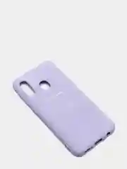 Лавандовый защитный силиконовый чехол Silikone Cover для Samsung A10E