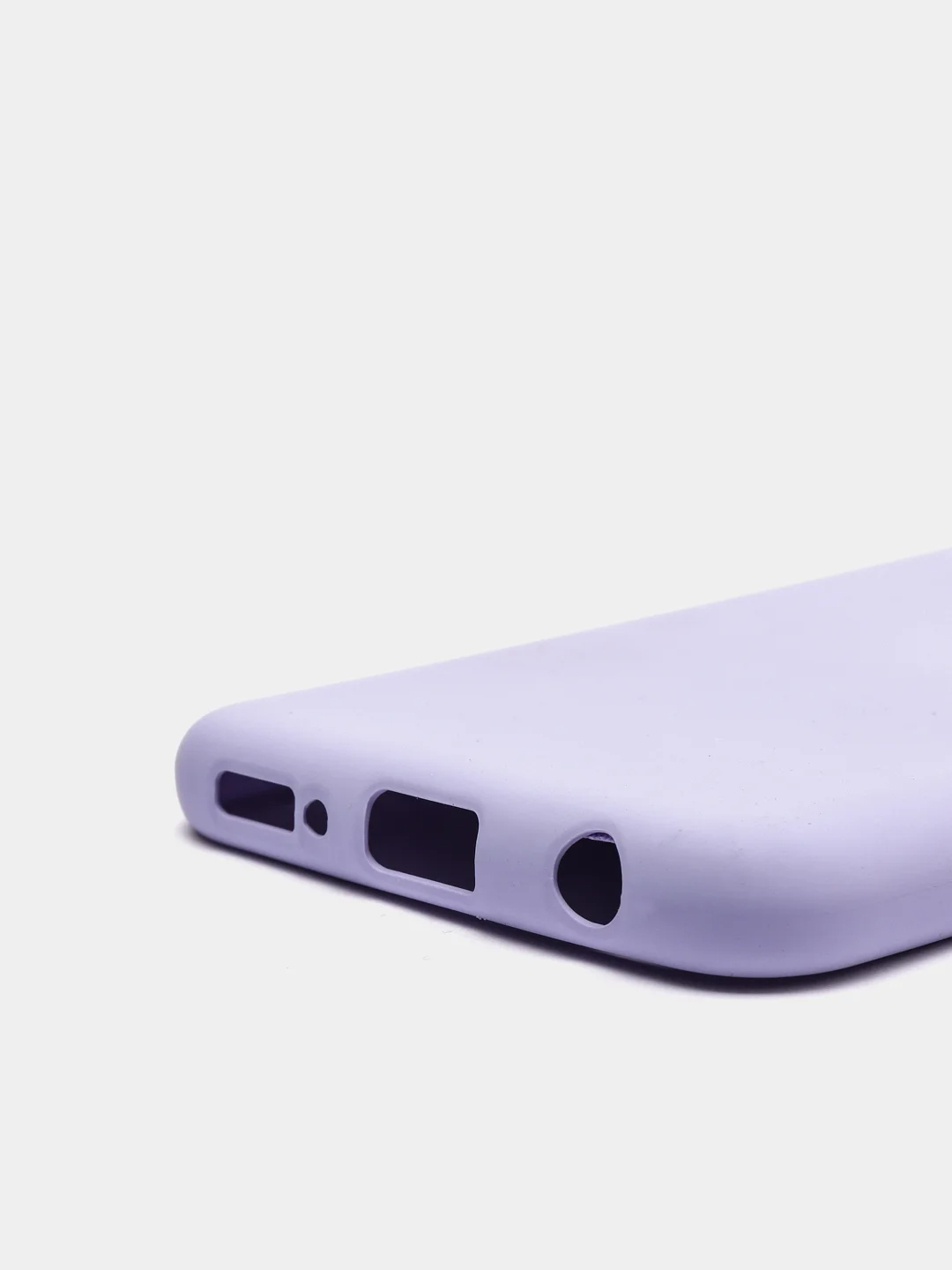 Лавандовый защитный силиконовый чехол Silikone Cover для Samsung A10E