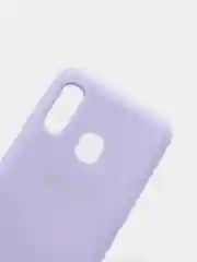Лавандовый защитный силиконовый чехол Silikone Cover для Samsung A10E