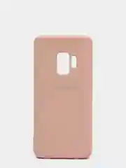 Бежевый защитный силиконовый чехол Silikone Cover для Samsung S9