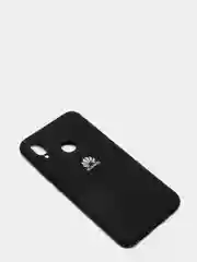 Черный защитный силиконовый чехол Silicone Cover HUAWEI P20 LITE