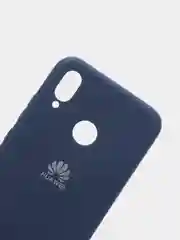Индиго защитный силиконовый чехол Silicone Cover HUAWEI P20 LITE