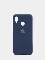 Индиго защитный силиконовый чехол Silicone Cover HUAWEI P20 LITE