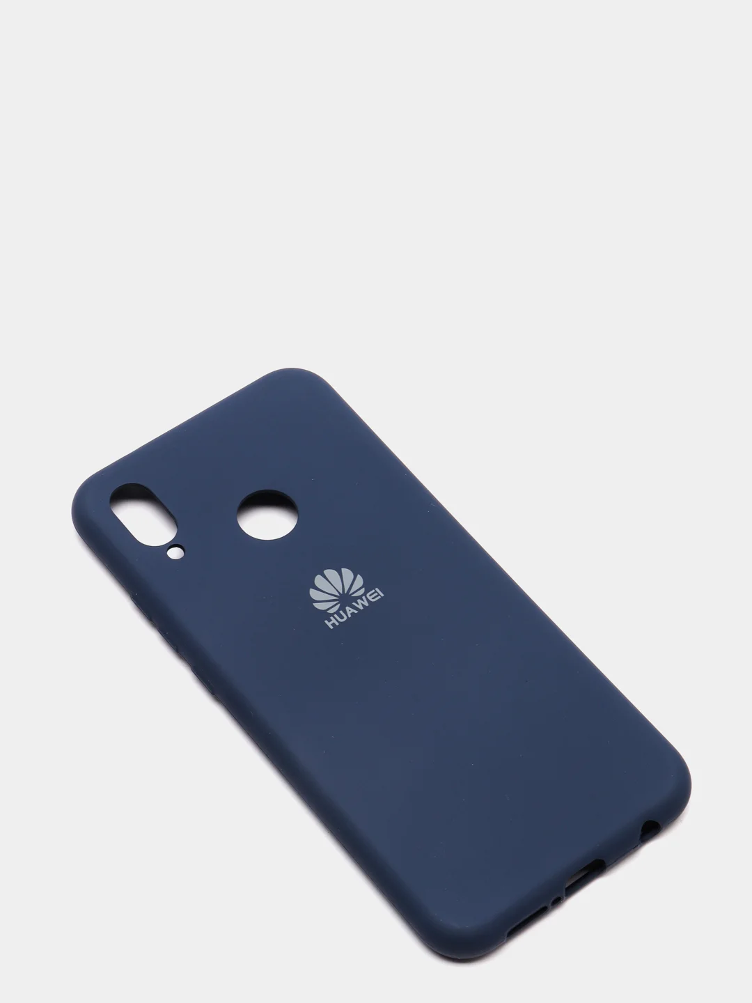 Индиго защитный силиконовый чехол Silicone Cover HUAWEI P20 LITE