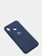Индиго защитный силиконовый чехол Silicone Cover HUAWEI P20 LITE