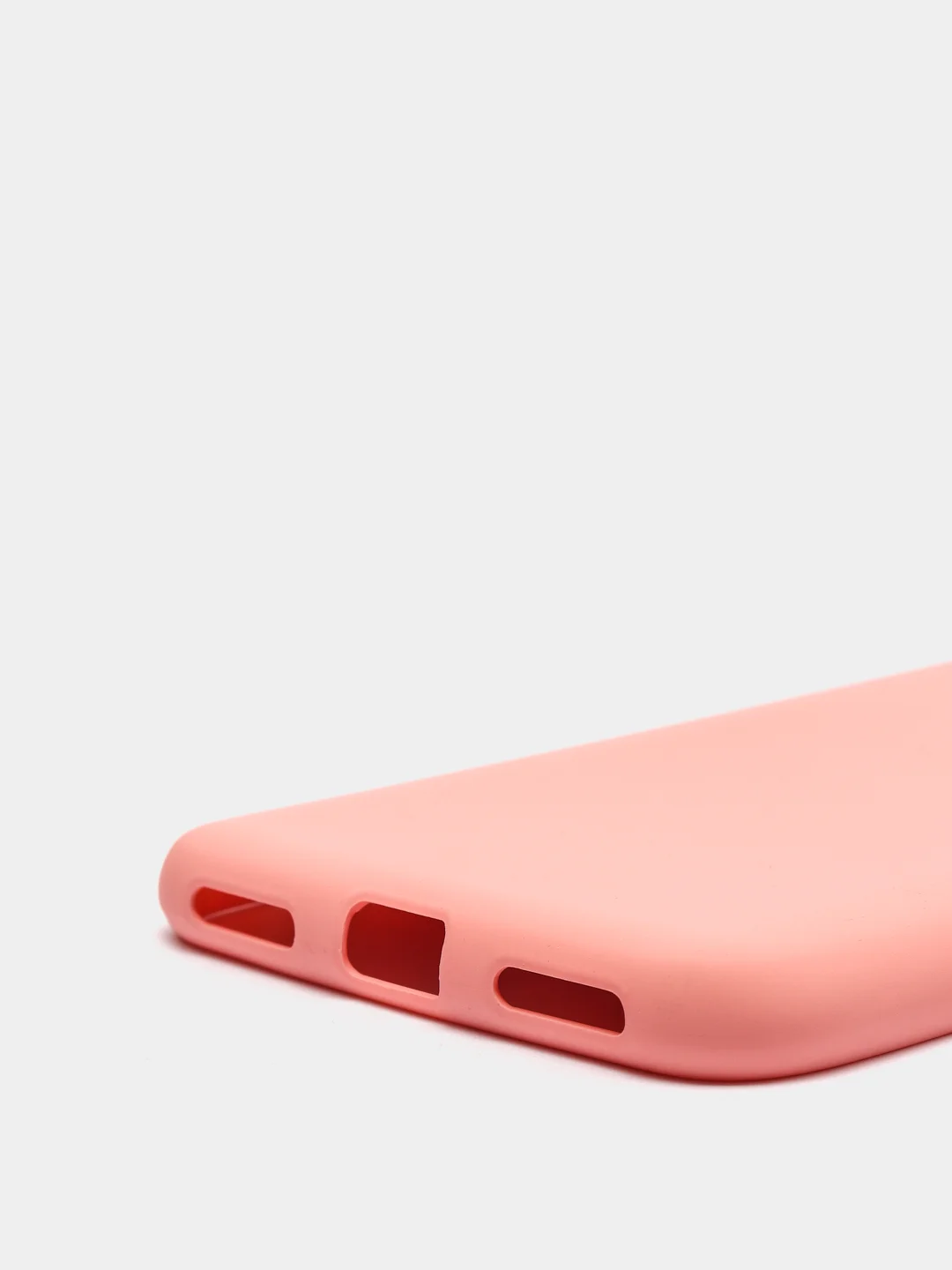 Кораллово-розовый защитный силиконовый чехол Silicone Cover HUAWEI Y7PRIME