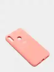 Кораллово-розовый защитный силиконовый чехол Silicone Cover HUAWEI Y7PRIME