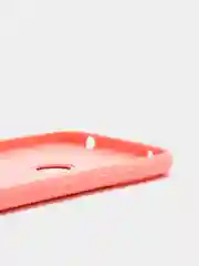 Кораллово-розовый защитный силиконовый чехол Silicone Cover HUAWEI Y7PRIME