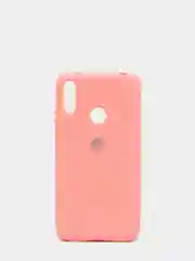 Кораллово-розовый защитный силиконовый чехол Silicone Cover HUAWEI Y7PRIME