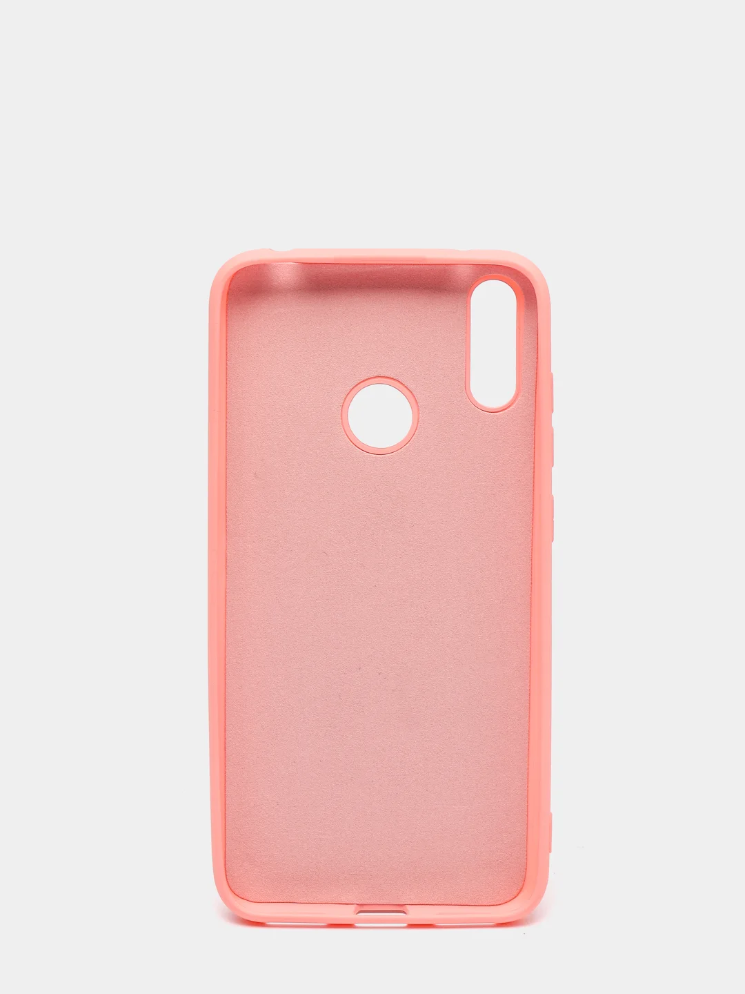 Кораллово-розовый защитный силиконовый чехол Silicone Cover HUAWEI Y7PRIME