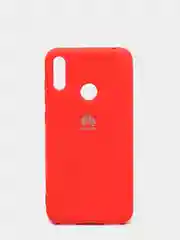 Алый защитный силиконовый чехол Silicone Cover HUAWEI Y7PRIME