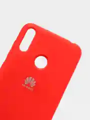 Алый защитный силиконовый чехол Silicone Cover HUAWEI Y7PRIME