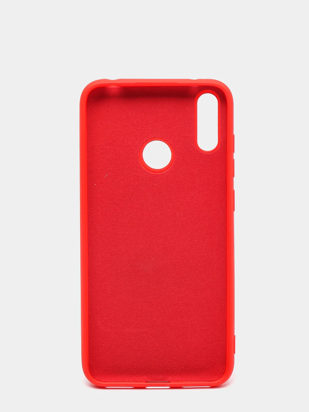 Алый защитный силиконовый чехол Silicone Cover HUAWEI Y7PRIME