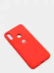 Алый защитный силиконовый чехол Silicone Cover HUAWEI Y7PRIME