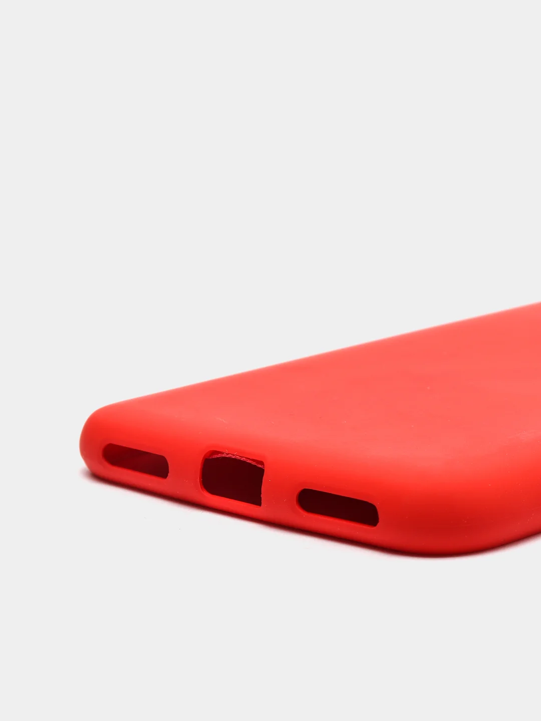 Алый защитный силиконовый чехол Silicone Cover HUAWEI Y7PRIME