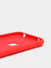 Алый защитный силиконовый чехол Silicone Cover HUAWEI Y7PRIME
