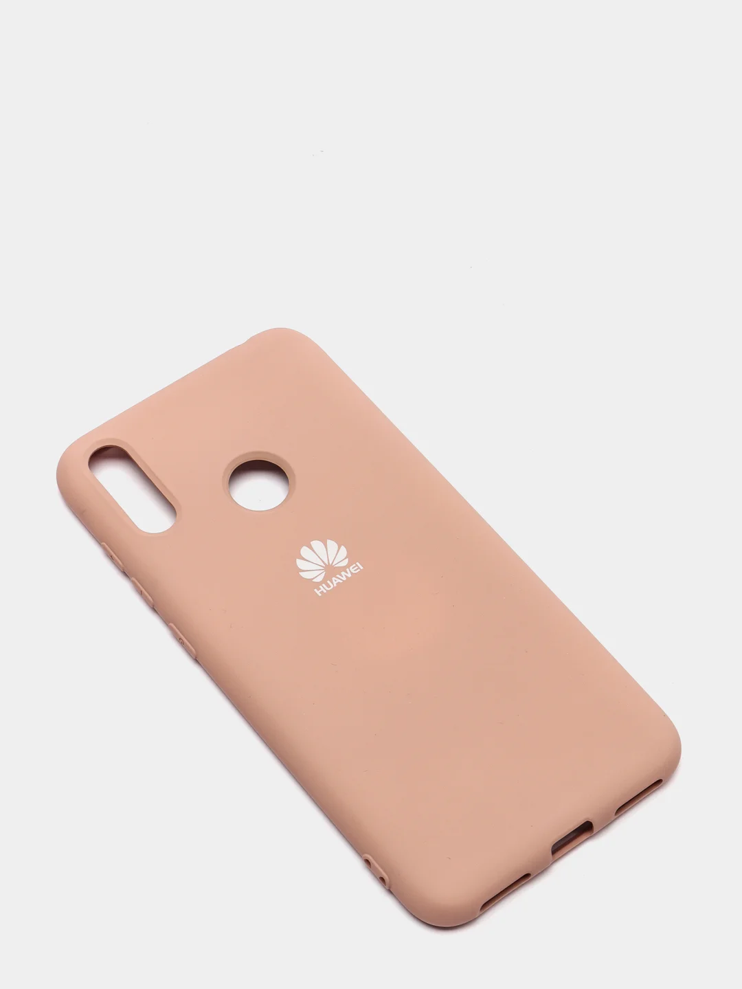Пудровый защитный силиконовый чехол Silicone Cover HUAWEI Y7PRIME