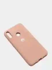 Пудровый защитный силиконовый чехол Silicone Cover HUAWEI Y7PRIME