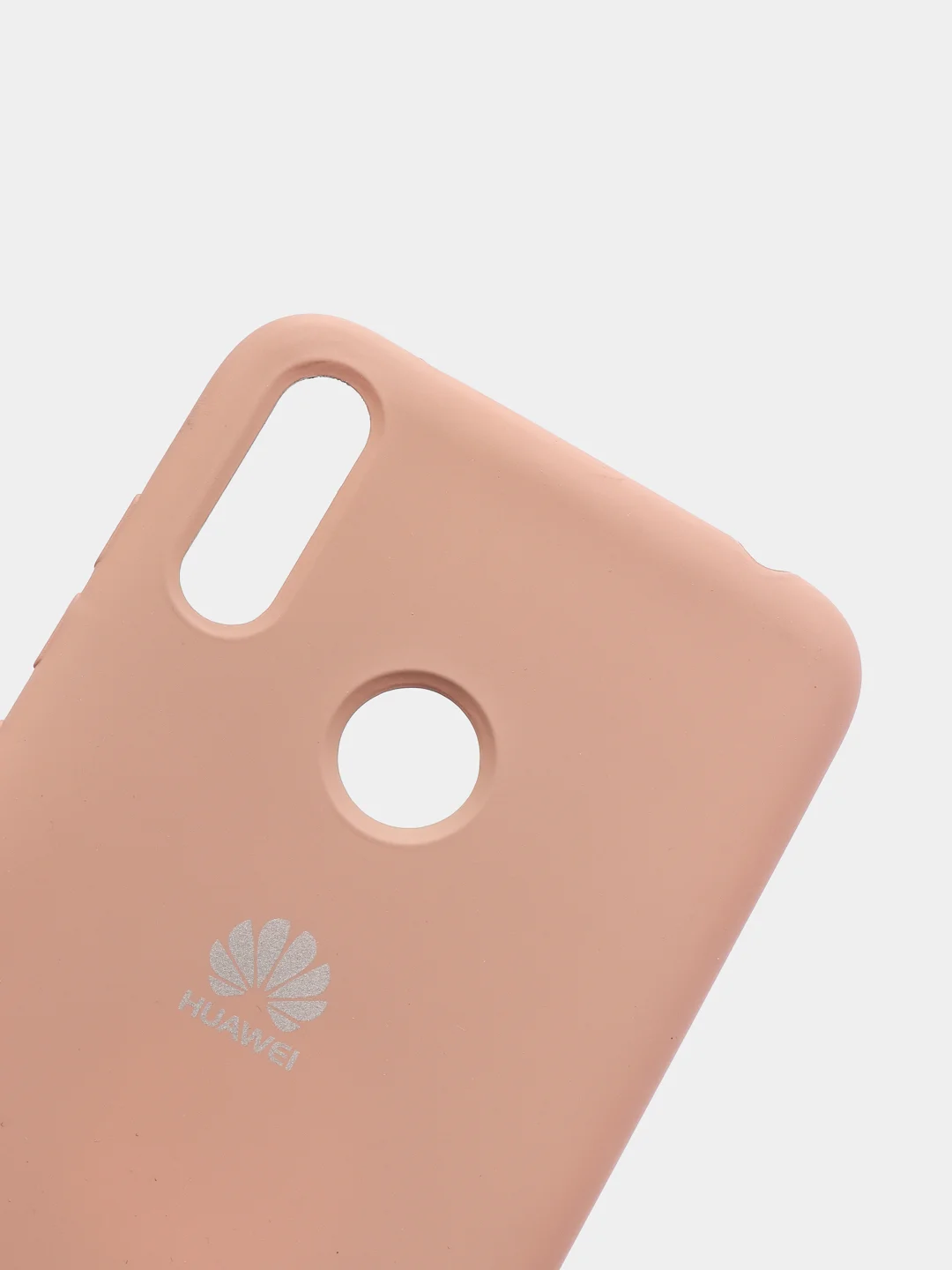 Пудровый защитный силиконовый чехол Silicone Cover HUAWEI Y7PRIME