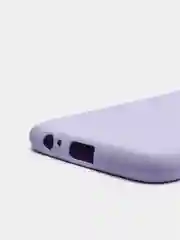 Сиреневый защитный силиконовый чехол Silikone Cover для Samsung A6 2018
