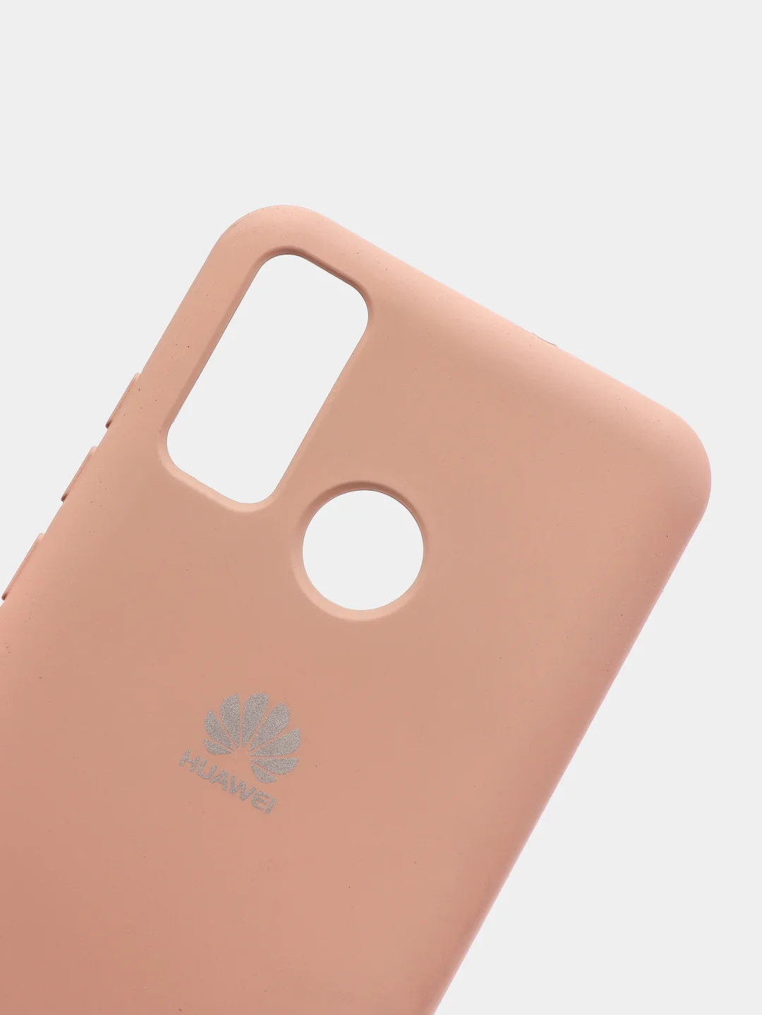 Пудровый защитный силиконовый чехол Silicone Cover HUAWEI S20 PLUS