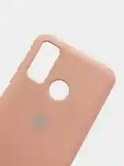 Пудровый защитный силиконовый чехол Silicone Cover HUAWEI S20 PLUS