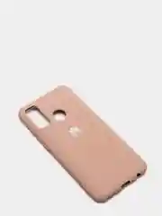 Пудровый защитный силиконовый чехол Silicone Cover HUAWEI S20 PLUS