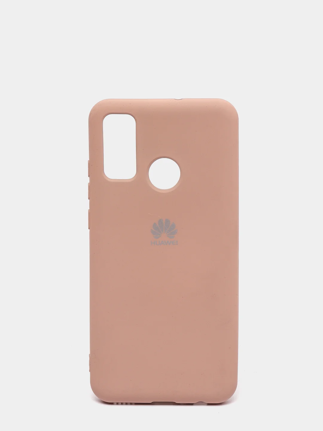 Пудровый защитный силиконовый чехол Silicone Cover HUAWEI S20 PLUS