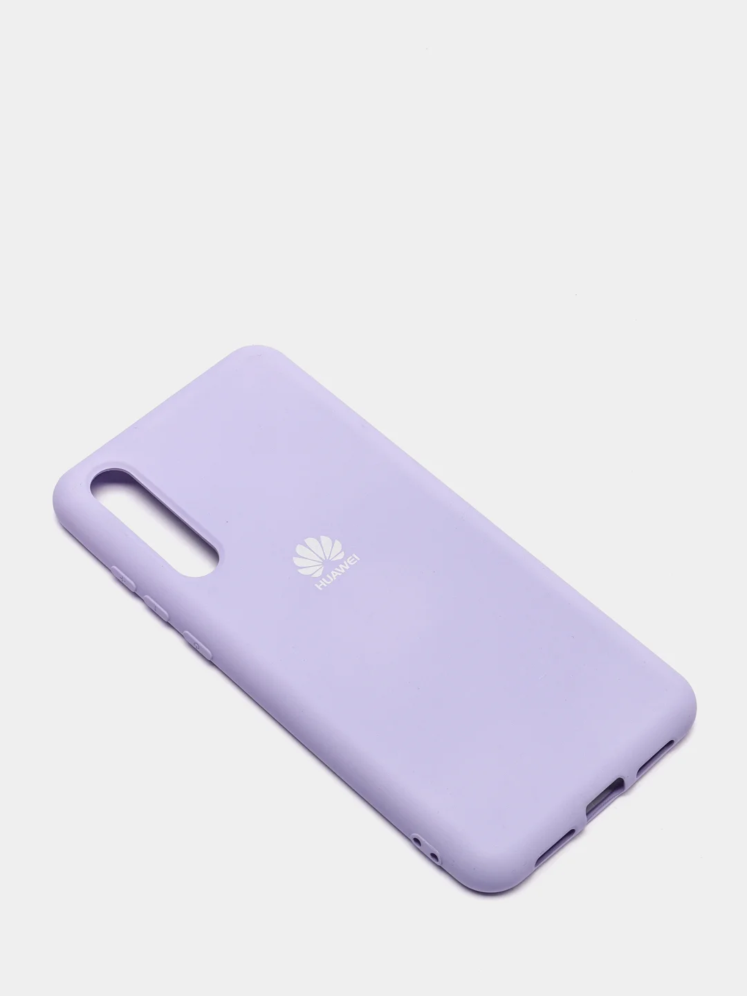 Лавандовый защитный силиконовый чехол Silicone Cover HUAWEI P20 PRO 2018