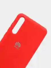 Алый защитный силиконовый чехол Silicone Cover HUAWEI P20 PRO 2018