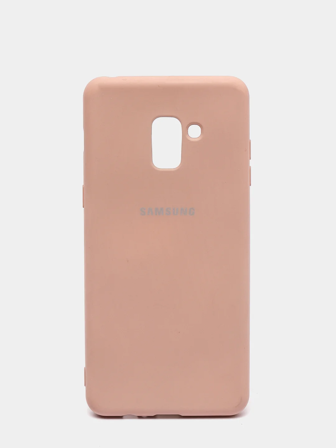 Пудровый защитный силиконовый чехол Silikone Cover для Samsung A8 PLUS