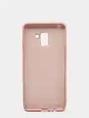 Пудровый защитный силиконовый чехол Silikone Cover для Samsung A8 PLUS