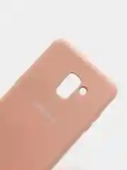 Пудровый защитный силиконовый чехол Silikone Cover для Samsung A8 PLUS