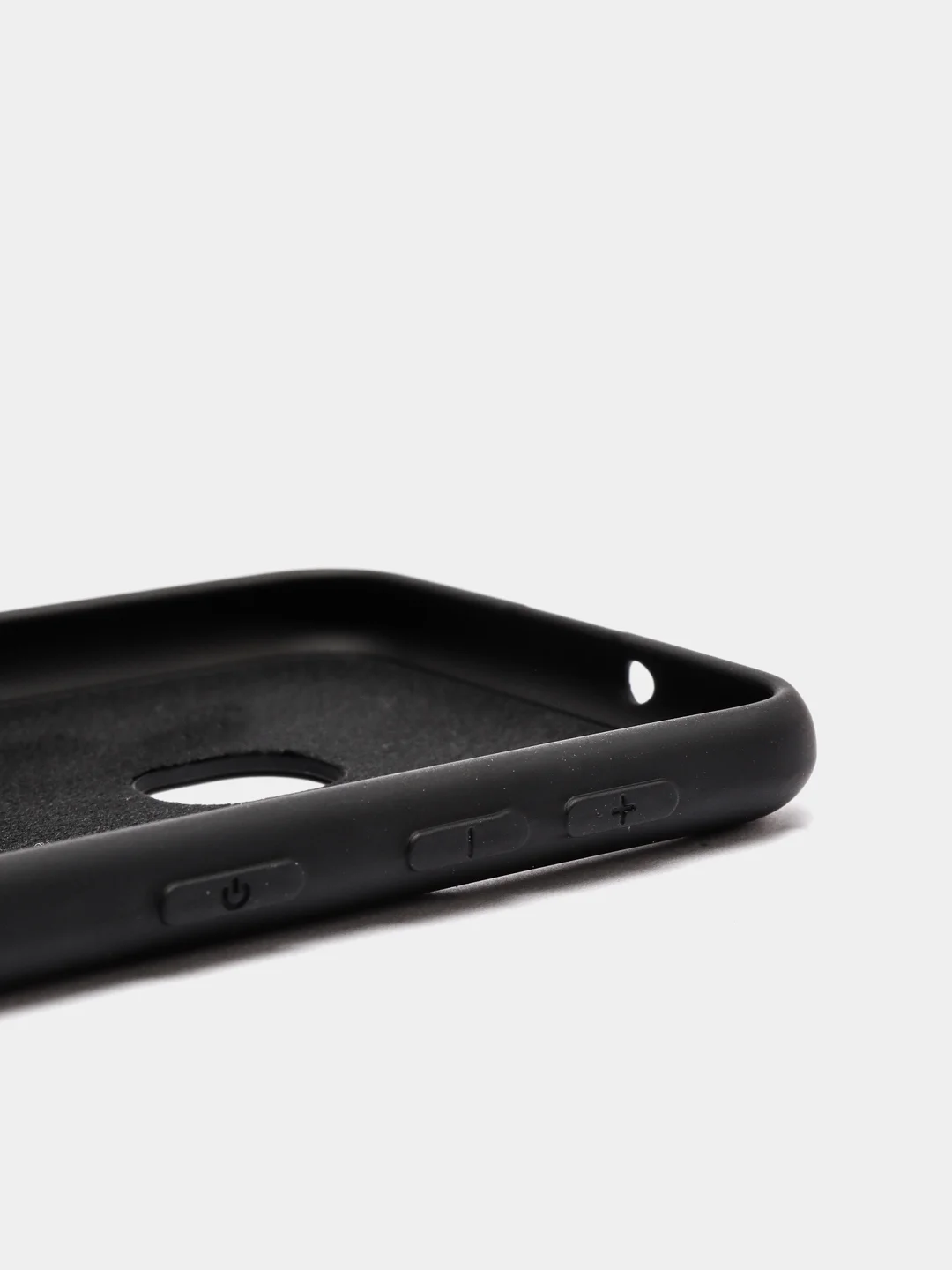 Черный защитный силиконовый чехол Silikone Cover для Samsung A10E