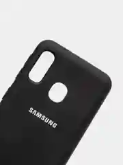 Черный защитный силиконовый чехол Silikone Cover для Samsung A10E