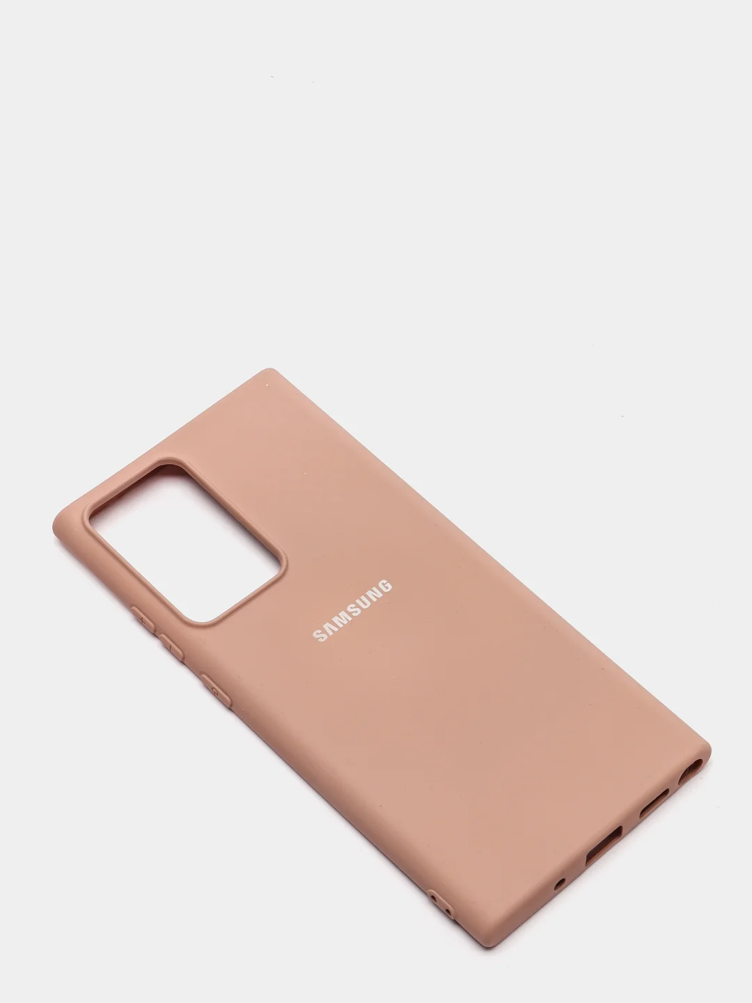 Бежевый защитный силиконовый чехол для Samsung Note 20 Plus