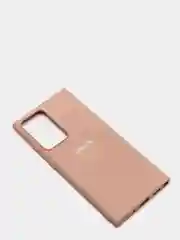 Бежевый защитный силиконовый чехол для Samsung Note 20 Plus