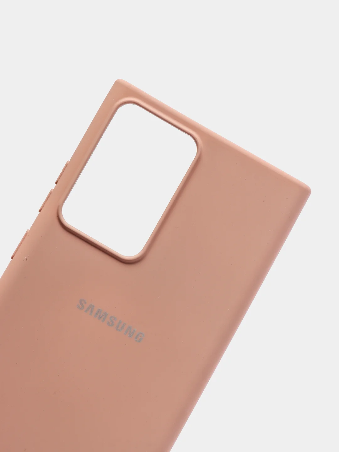Бежевый защитный силиконовый чехол для Samsung Note 20 Plus
