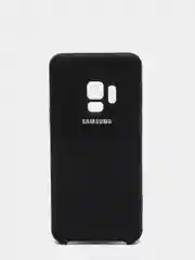 Черный защитный силиконовый чехол Silikone Cover для Samsung S9