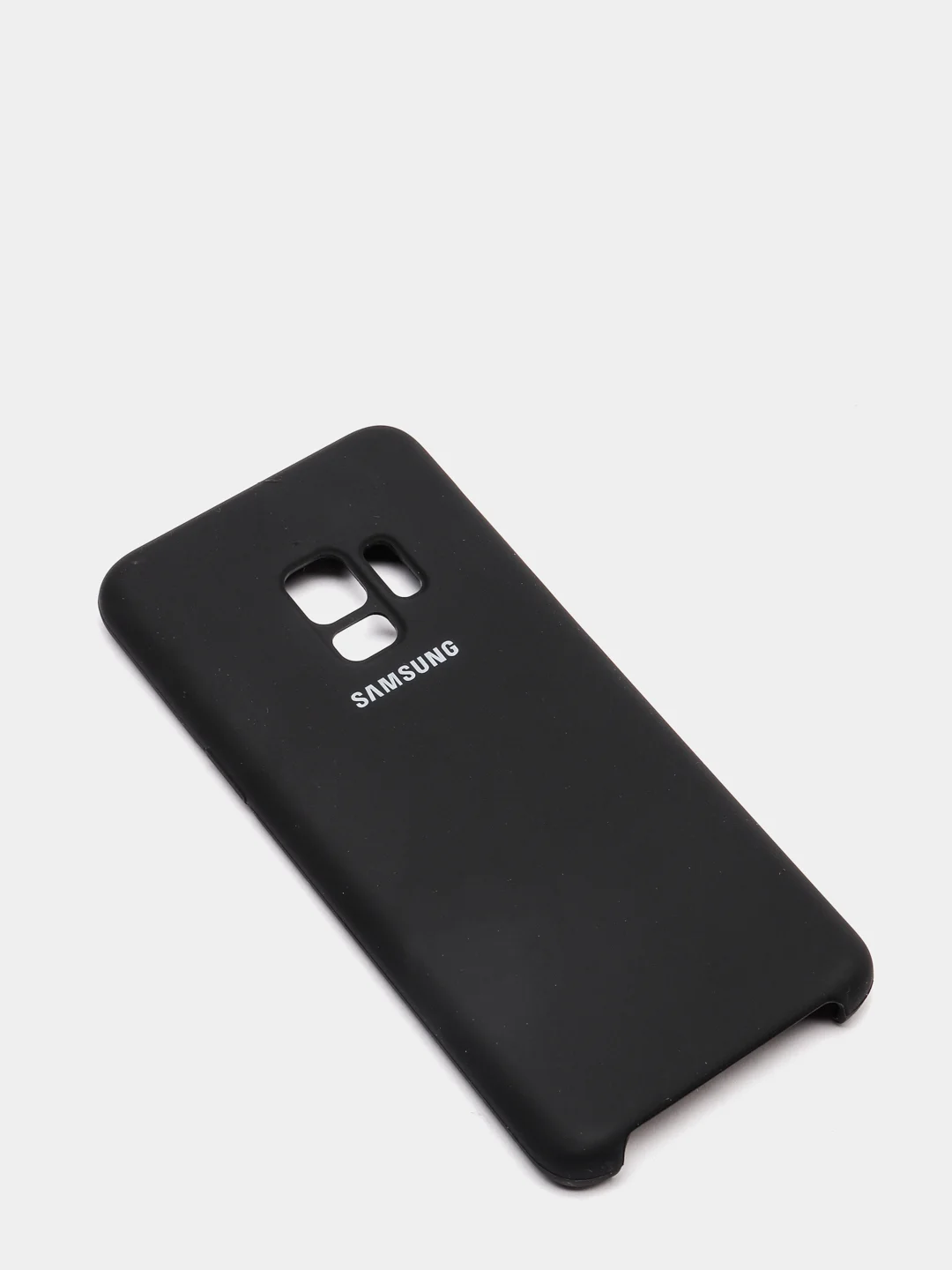 Черный защитный силиконовый чехол Silikone Cover для Samsung S9
