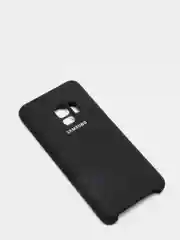 Черный защитный силиконовый чехол Silikone Cover для Samsung S9