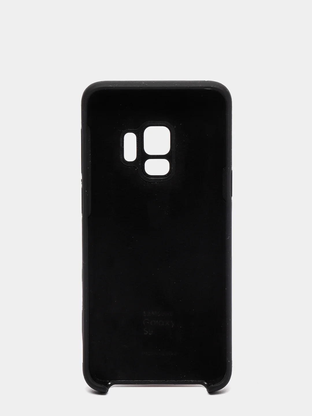 Черный защитный силиконовый чехол Silikone Cover для Samsung S9