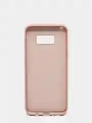 Бежевый защитный силиконовый чехол Silikone Cover для Samsung S8 PLUS