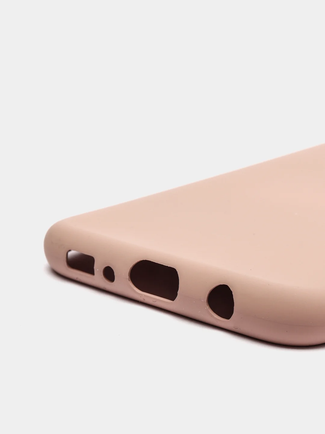 Бежевый защитный силиконовый чехол Silikone Cover для Samsung S8 PLUS