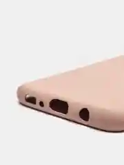 Бежевый защитный силиконовый чехол Silikone Cover для Samsung S8 PLUS