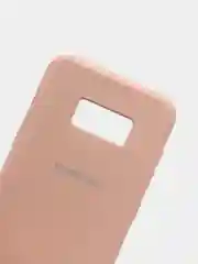 Бежевый защитный силиконовый чехол Silikone Cover для Samsung S8 PLUS
